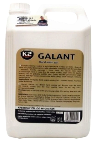 K2 GEL ZA PRANJE RUKU, W515, 5 LITARA