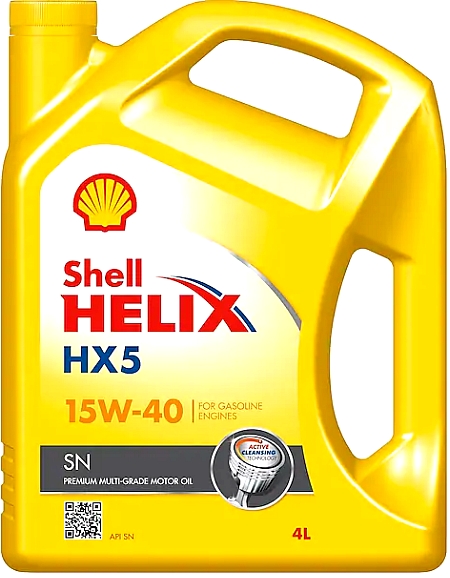 MOTORNO ULJE SHELL HX5 15W40 4 LITRA 550039831, ULJESHELL
